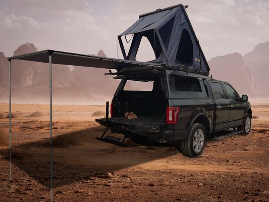 Ένα υπνοδωμάτιο Αλουμινίου Pop-Up Camper για φορτηγό Τέσσερις εποχές σκηνή